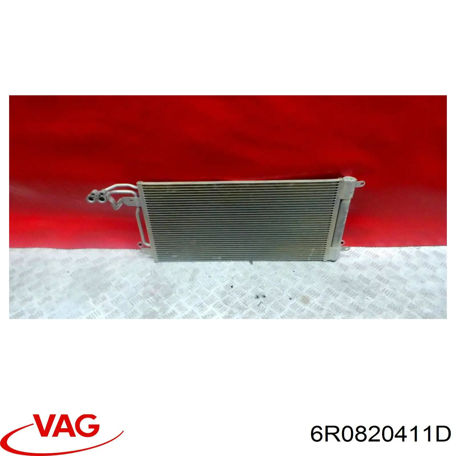 Радиатор кондиционера 6R0820411D VAG