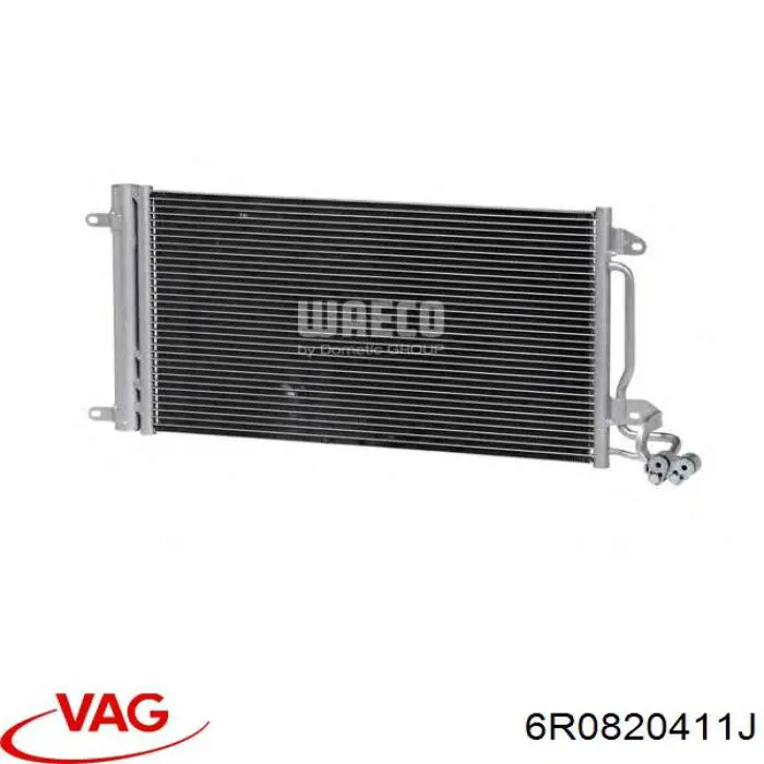 6R0820411J VAG радиатор кондиционера