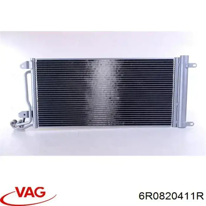 6R0820411R VAG радиатор кондиционера