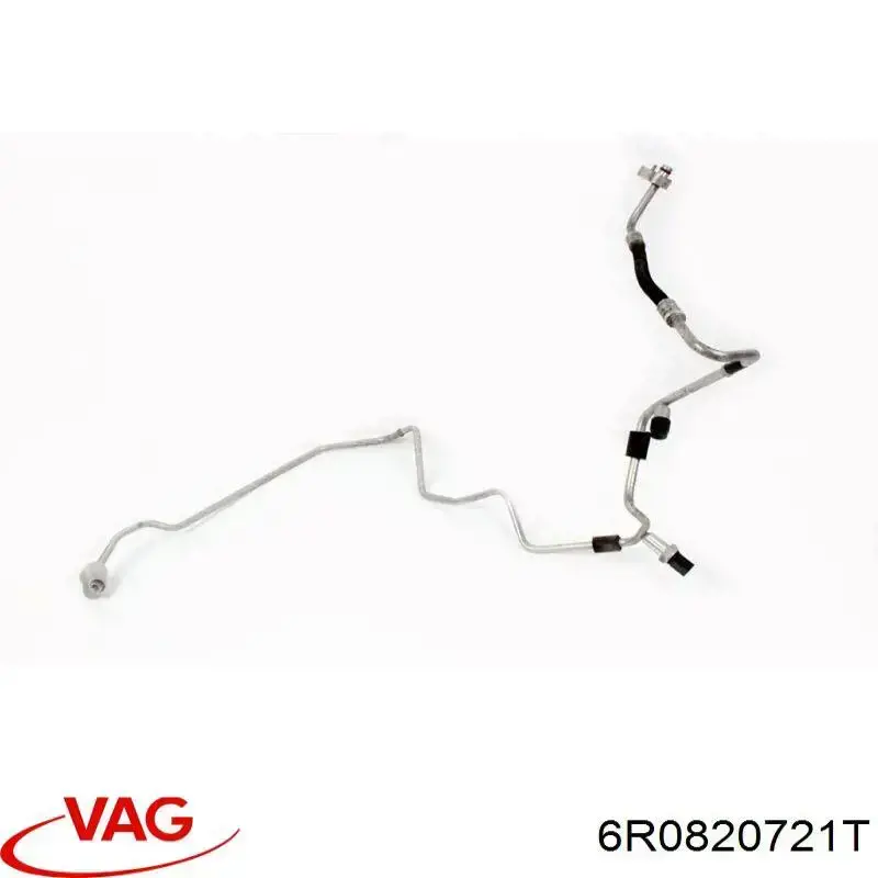 Купить 6R0820721T VAG Шланг кондиционера, от компрессора к радиатору