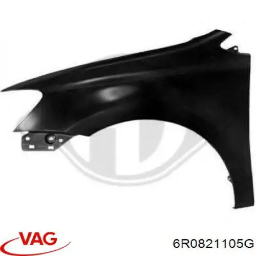 Крыло переднее левое VAG 6R0821105G цена, от 40.94 USD