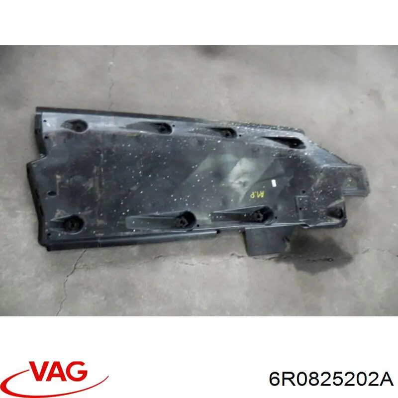 Защита днища правая 6R0825202 VAG