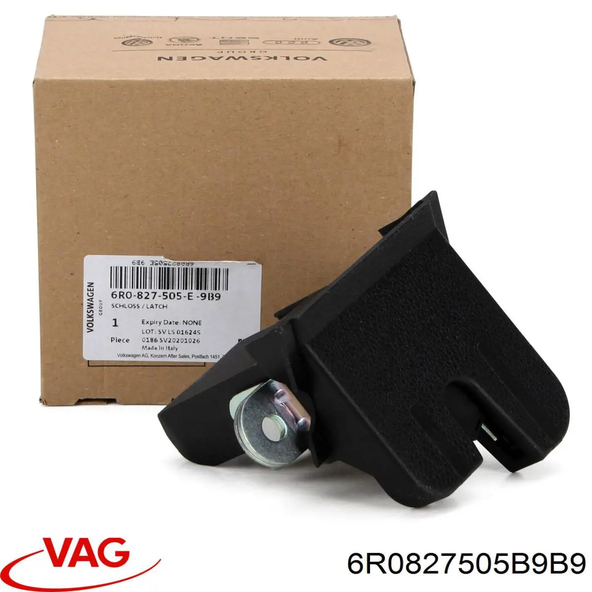 Купить 6R0827505B9B9 VAG Замок задней двери