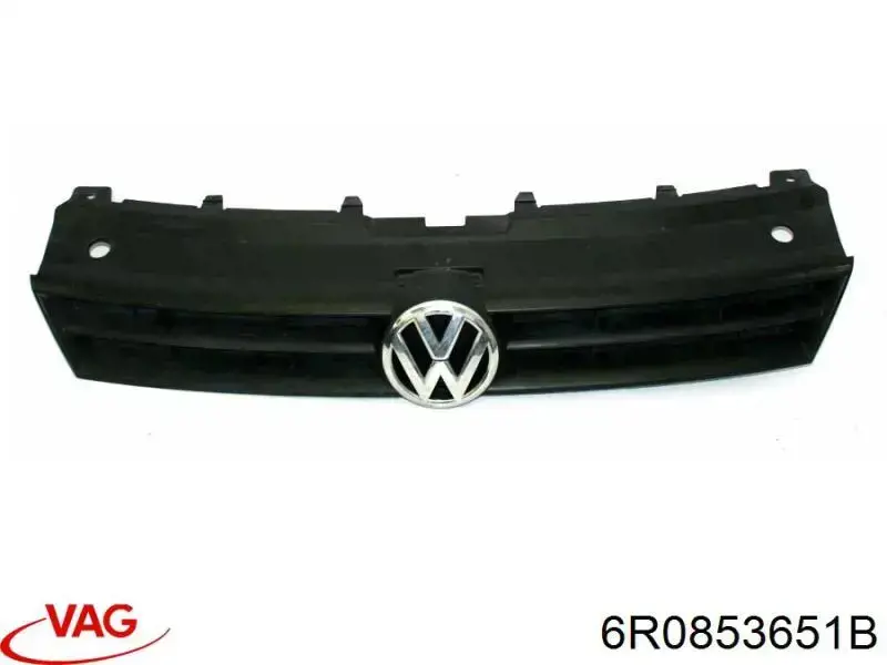  Решетка бампера Volkswagen Polo 5