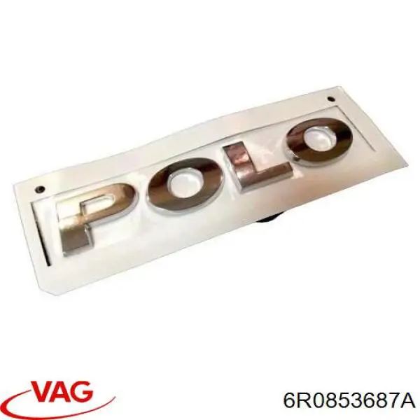 6R0853687A VAG Фирменный значек на багажник
