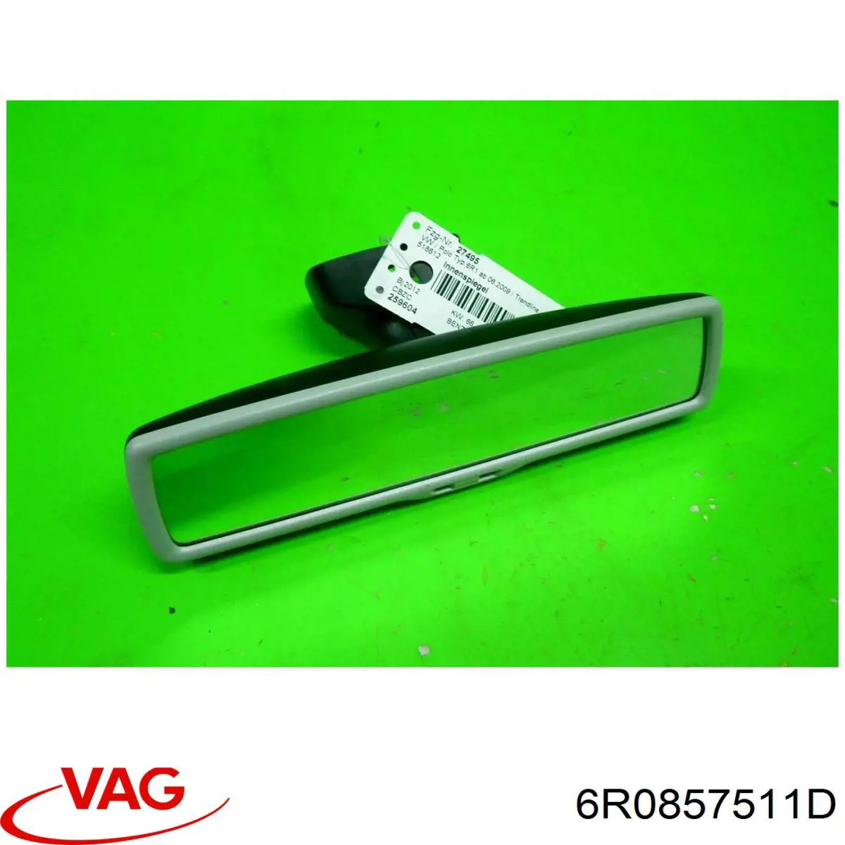 Зеркало салона внутреннее VAG 6R0857511D цена, от 7.62 USD