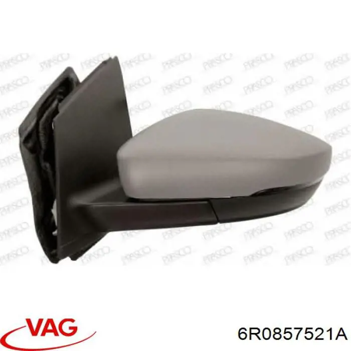 Зеркальный элемент водительского зеркала VAG 6R0857521A цена, от 8.31 USD