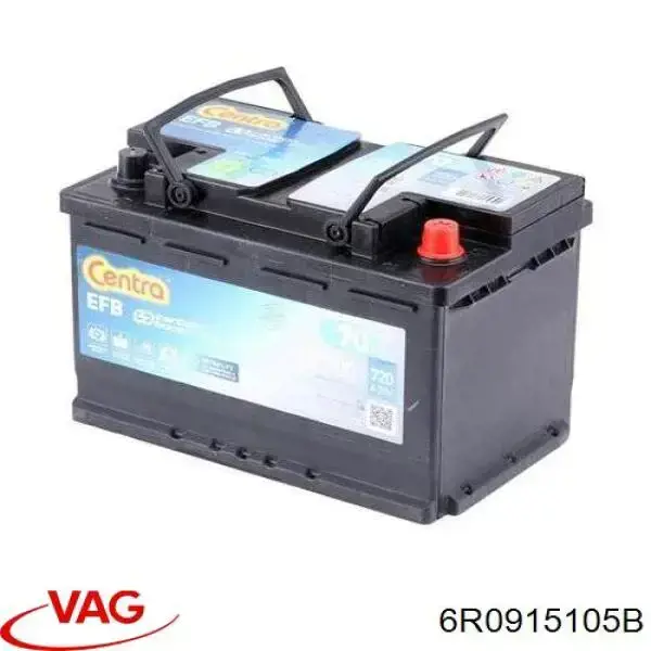 Аккумулятор автомобильный VAG 6R0915105B цена, от 102.18 USD