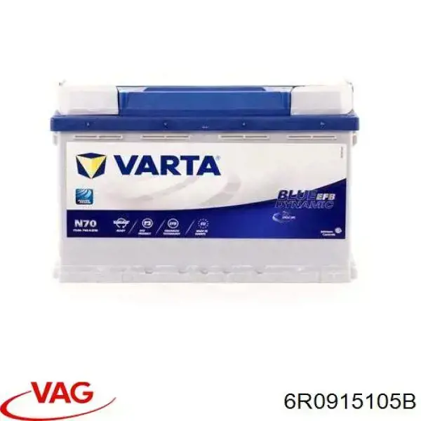 АКБ VAG 6R0915105B