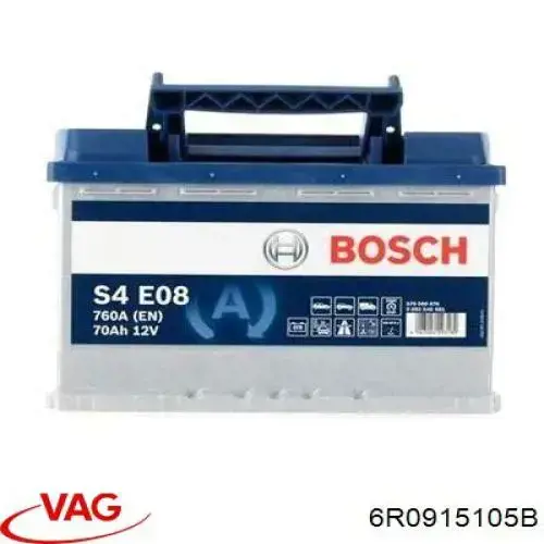 6R0915105B VAG Аккумуляторная батарея
