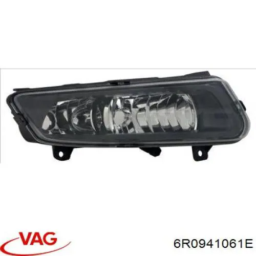 Фара противотуманная, левая VAG 6R0941061E цена, от 42.75 USD