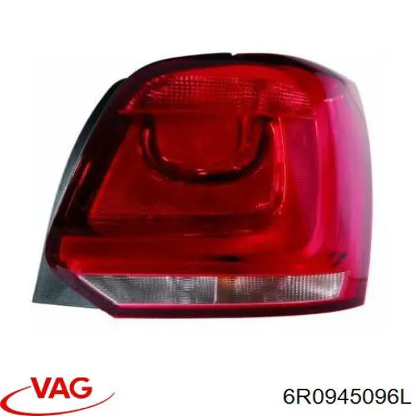 Фонарь задний правый 6R0945096L VAG