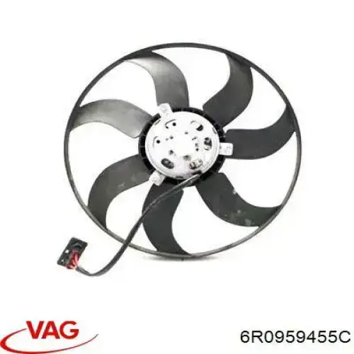 6R0959455C VAG Вентилятор кондиционера в сборе