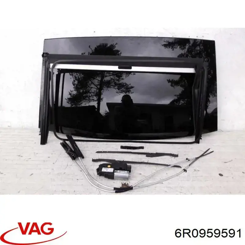 Купить 6R0959591 VAG Мотор привода люка