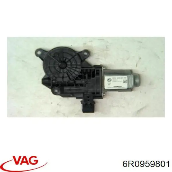 6R0959801 VAG Motor del elevalunas eléctrico original y equivalente