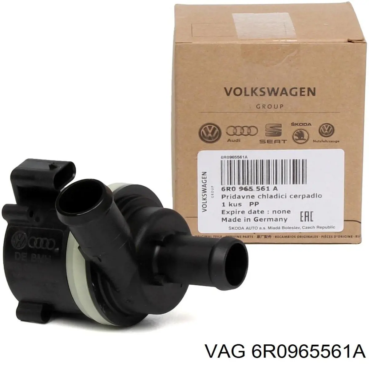 Водяной насос охлаждения электро дополнительный VAG 6R0965561A цена, от 37.70 USD