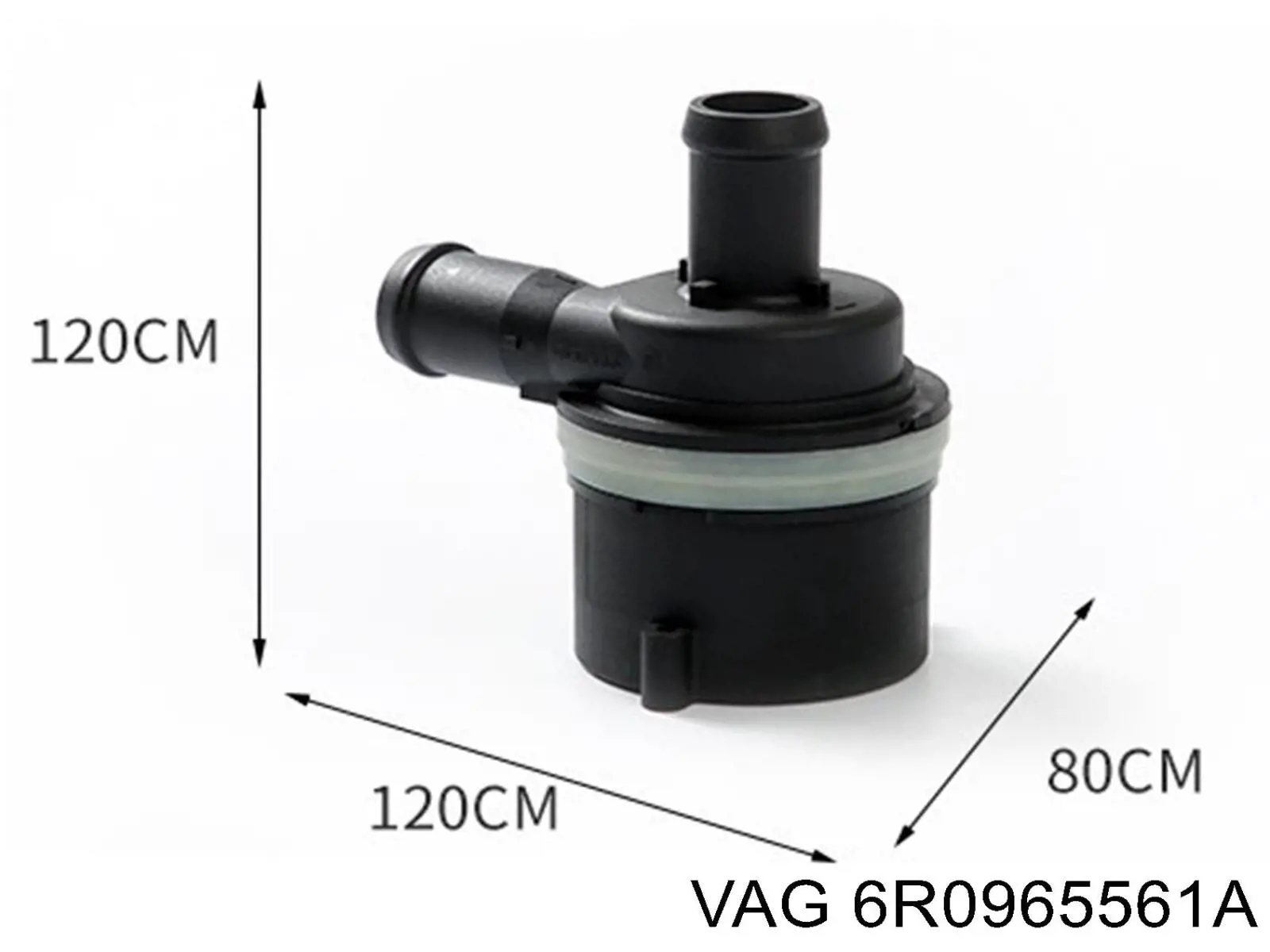 Купить 6R0965561A VAG Помпа водяная, дополнительная электрическая