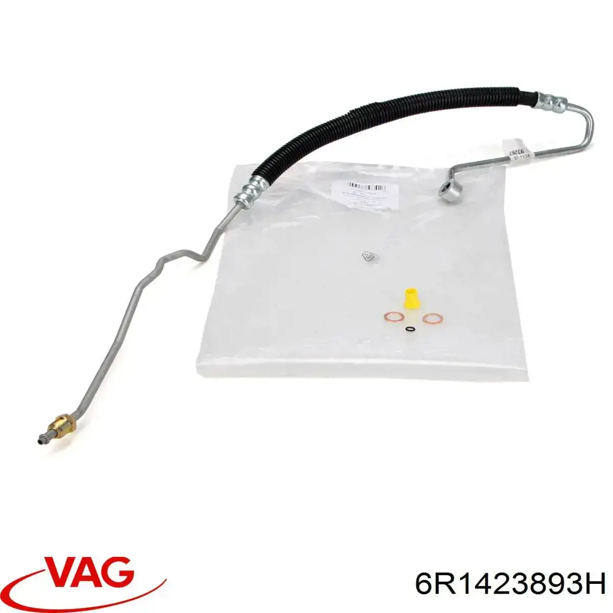 6R1423893H VAG шланг гур высокого давления от насоса до рейки (механизма)