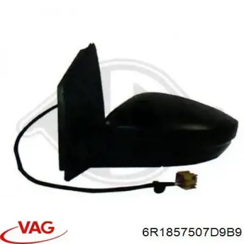 Зеркало заднего вида, левое VAG 6R1857507D9B9 цена, от 78.47 USD