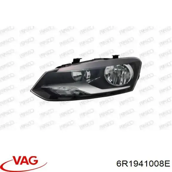 Правая блок фара VAG 6R1941008E цена, от 109.42 USD