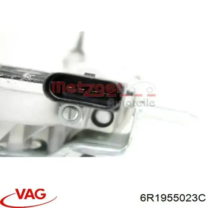 Trapézio de limpador pára-brisas VAG 6R1955023C