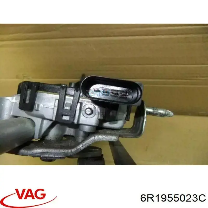 6R1955023C VAG Trapézio de limpador pára-brisas