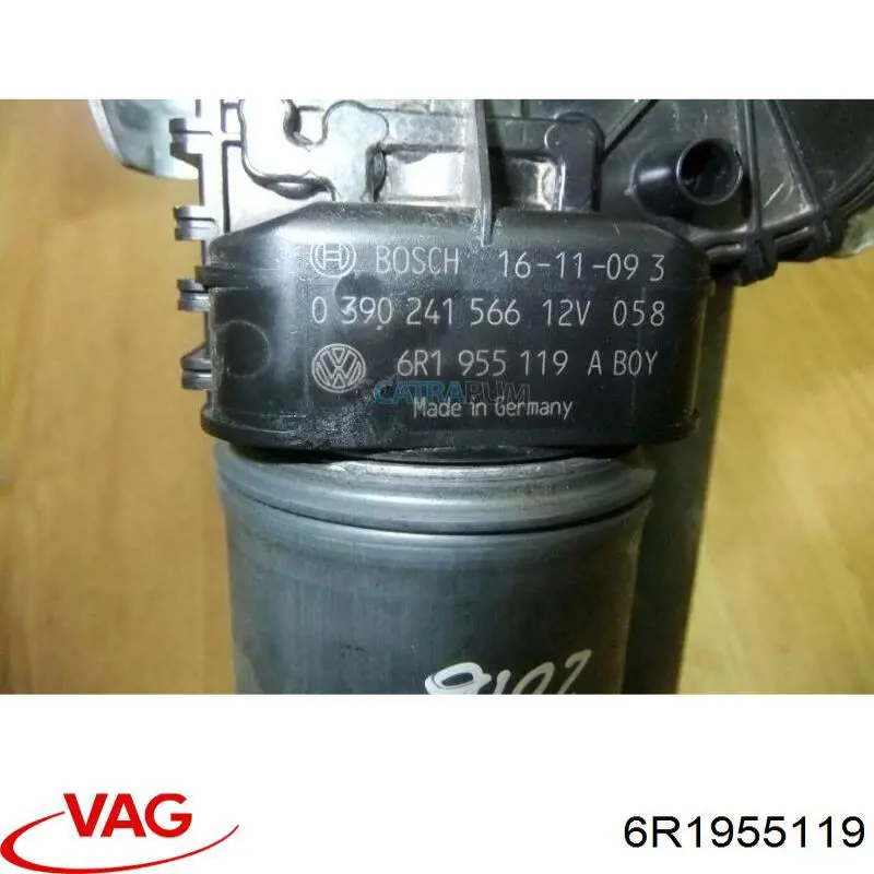 TGE521R Magneti Marelli Мотор стеклоочистителя передний