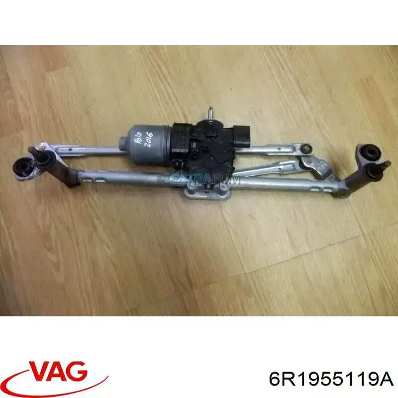 Мотор стеклоочистителя лобового стекла VAG 6R1955119A