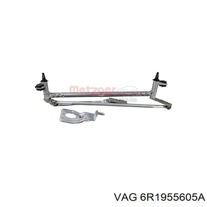 Трапеция щеток лобового стекла VAG 6R1955605A цена, от 30.23 USD