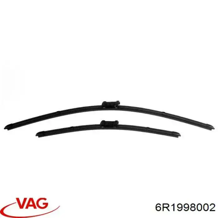 6R1998002 VAG Limpa-pára-brisas do pára-brisas, kit de 2 un.