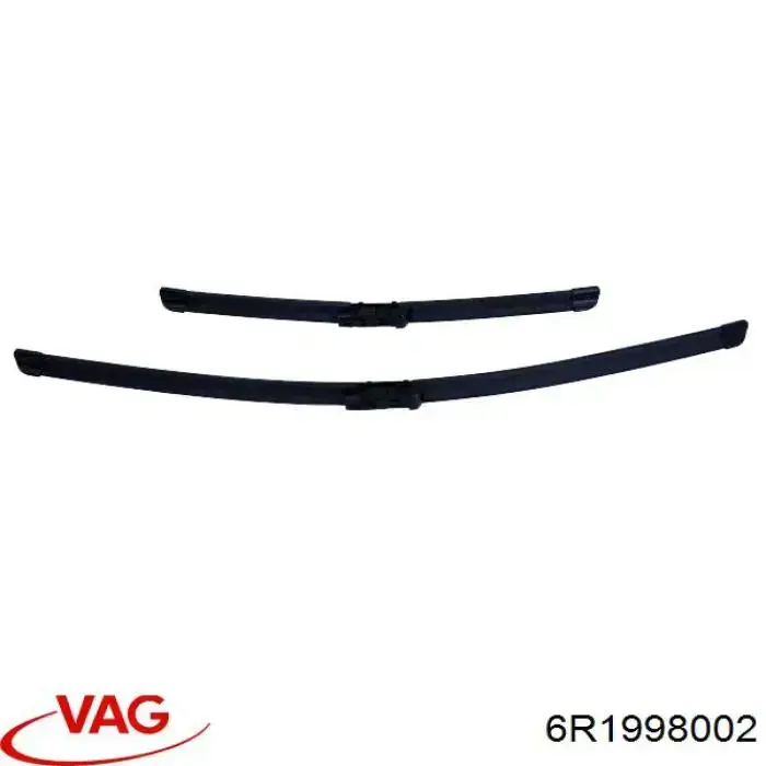 Limpa-pára-brisas do pára-brisas, kit de 2 un. VAG 6R1998002 preço, a partir de 33,60 USD