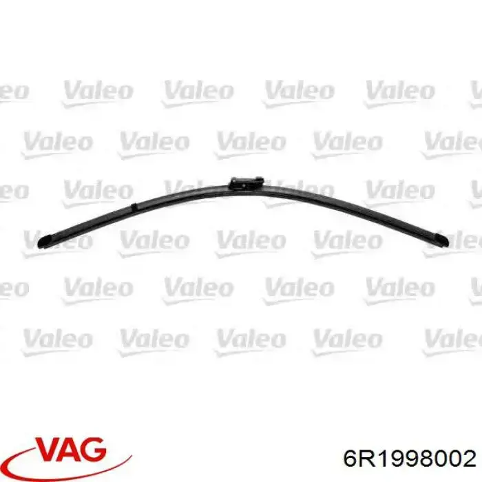 Limpa-pára-brisas do pára-brisas, kit de 2 un. VAG 6R1998002