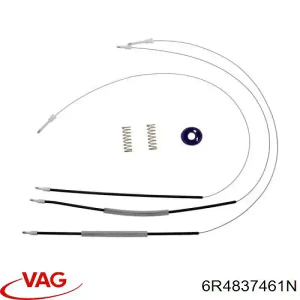 6R4837461N VAG Механизм стеклоподъемника передней левой двери