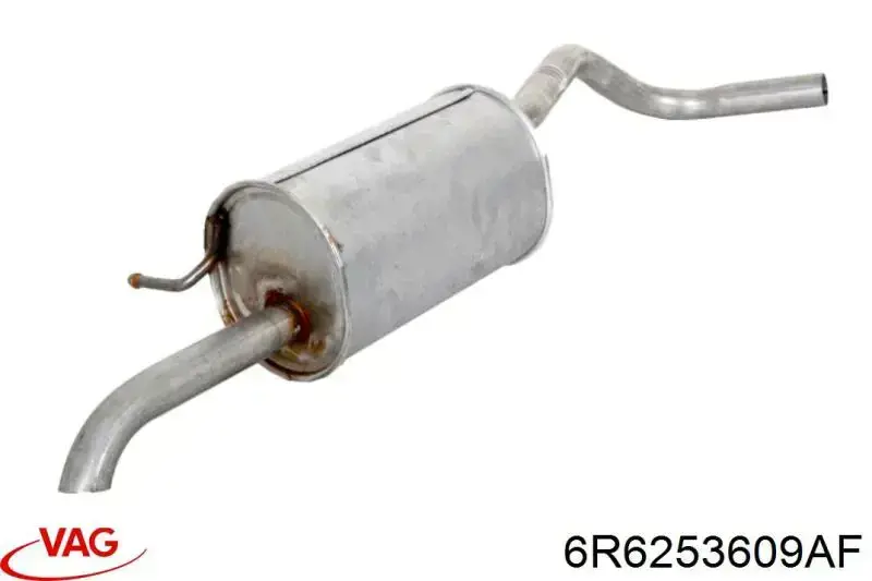 Глушитель задний 6R6253609AF VAG