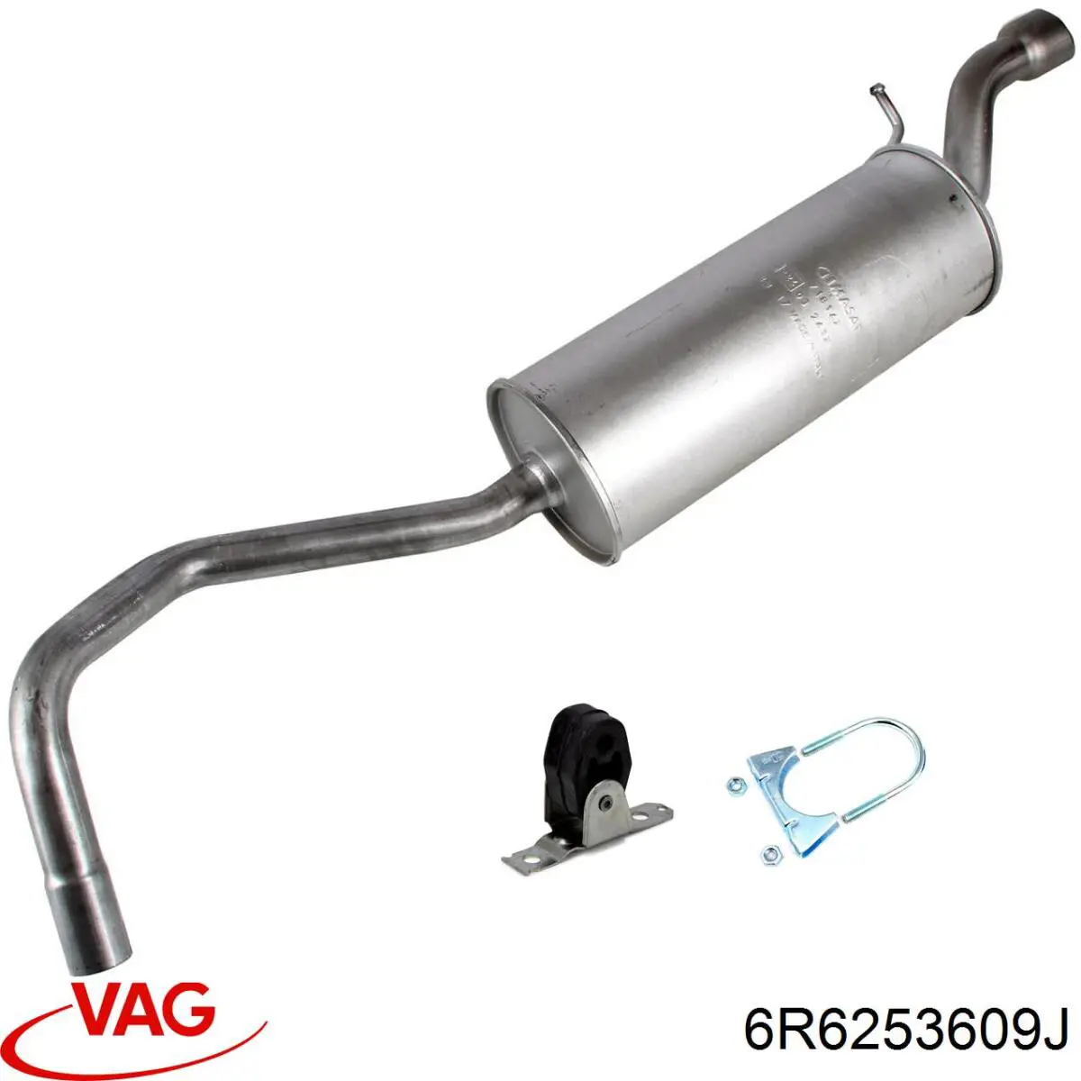 Купить 6R6253609J VAG Глушитель задний