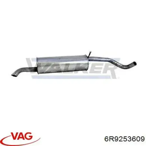 Выхлоп задний VAG 6R9253609E цена, от 48.37 USD