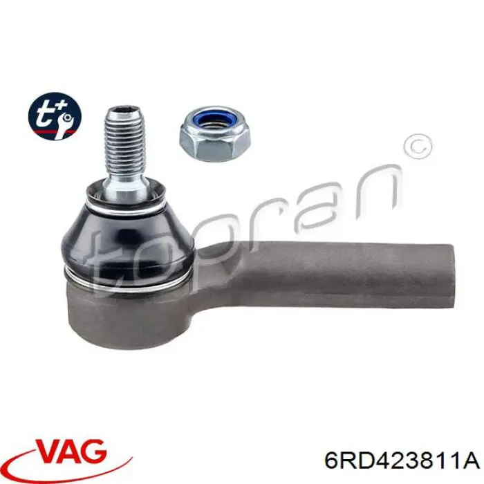 Купить 6RD423811A VAG Наконечник рулевой тяги, внешний