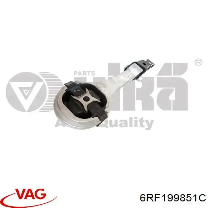 Coxim (suporte) traseiro de motor 6RF199851C VAG