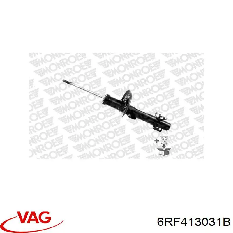 Стойка амортизатора передняя VAG 6RF413031F цена, от 28.90 USD