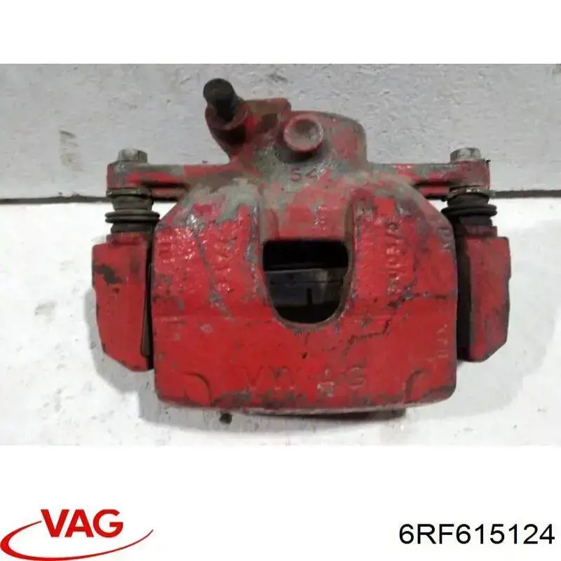 6RF615124 VAG суппорт тормозной передний правый