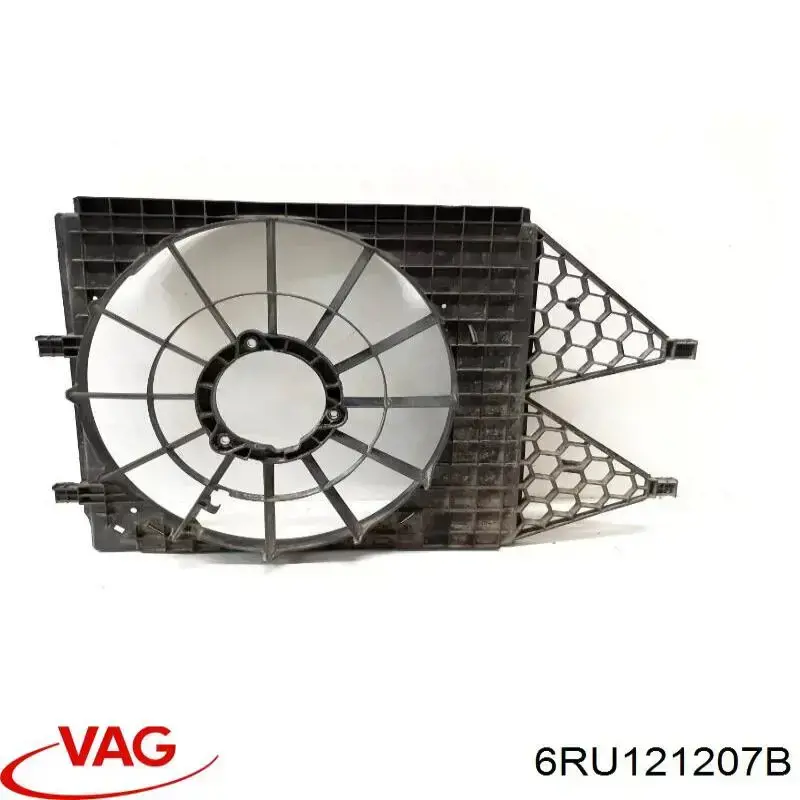 Диффузор радиатора охлаждения VAG 6RU121207B цена, от 43.83 USD