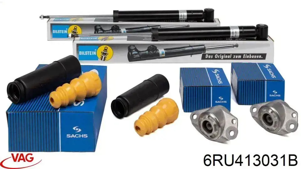 Compre 6RU413031B VAG Amortecedor dianteiro