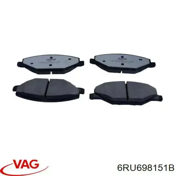 6RU698151B VAG Колодки передние