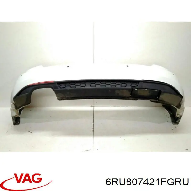 Задний бампер 6RU807421FGRU VAG