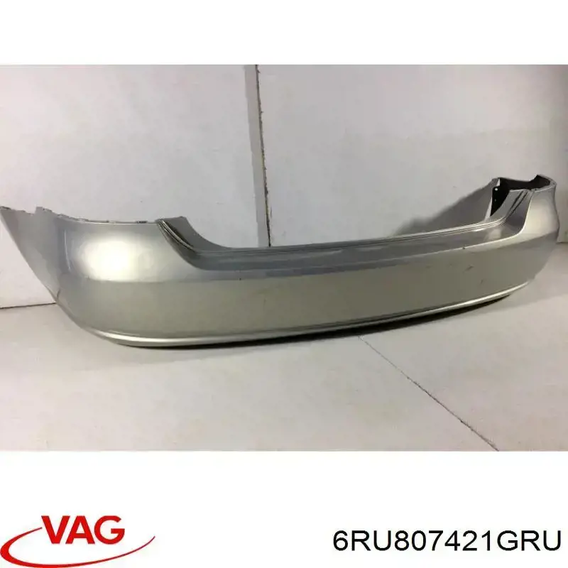 Задний бампер 6RU807421GRU VAG