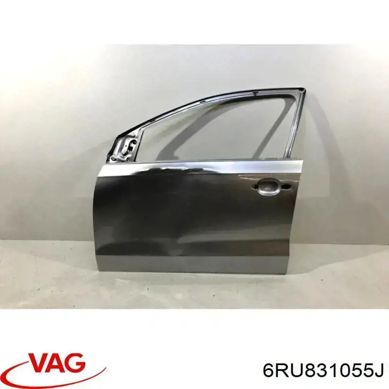 Передняя левая дверь VAG 6RU831055J цена, от 215.38 USD