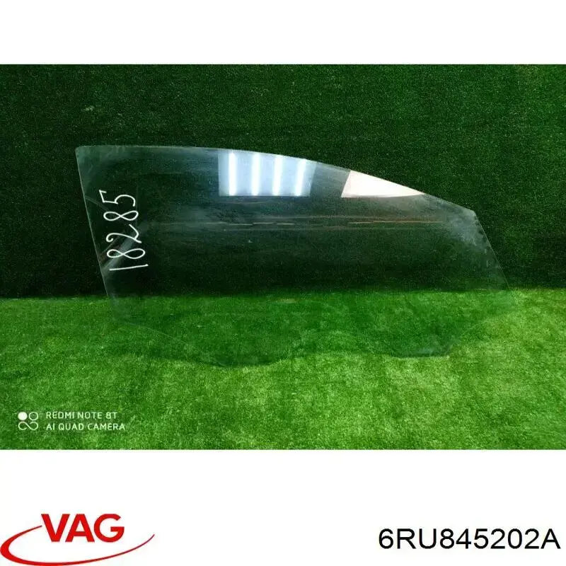 Стекло пассажирской двери VAG 6RU845202A цена, от 23.45 USD