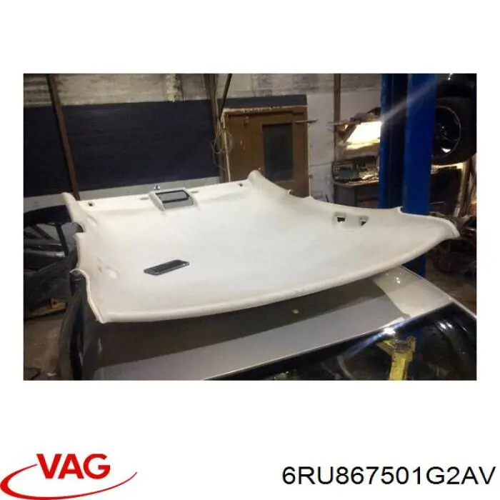 Купить 6RU867501CPD6 VAG Обивка крыши (потолок)