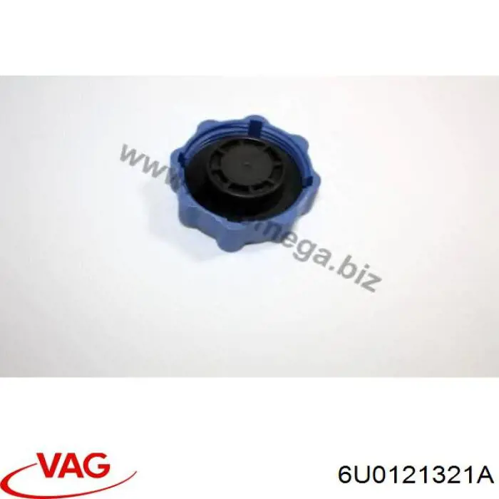 Купить 6U0121321A VAG Крышка/пробка расширительного бачка