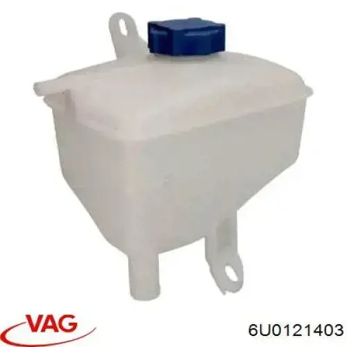 Бачок системы охлаждения двигателя расширительный VAG 6U0121403 цена, от 11.55 USD